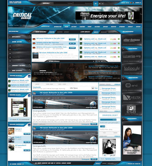 61個藍色主色調(diào)網(wǎng)站設(shè)計欣賞 探索網(wǎng)頁設(shè)計的寧靜與深度